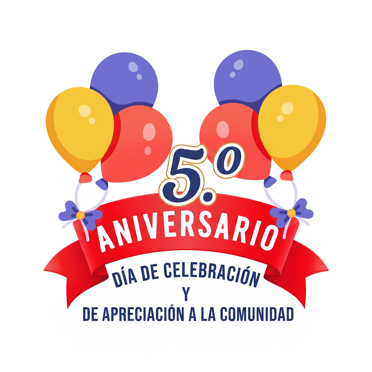 5.º aniversario y Día de Apreciación de la Comunidad